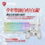 今年聖誕最白的不是雪… 是你的桌面！MSI 白色電競大組合 鍵盤＋滑鼠＋手把只要 $2490！
