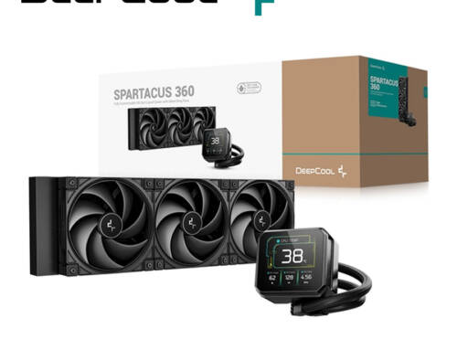 DEEPCOOL 九州風神 SPARTACUS 360 水冷散熱器/3.4吋液晶